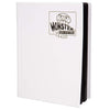 Monster Binder - 4 Pocket Trading Card Album - Matte White (Anti-Theft Pockets Hold 160+ Yugioh, Pokemon, Magic The Gathering Cards)