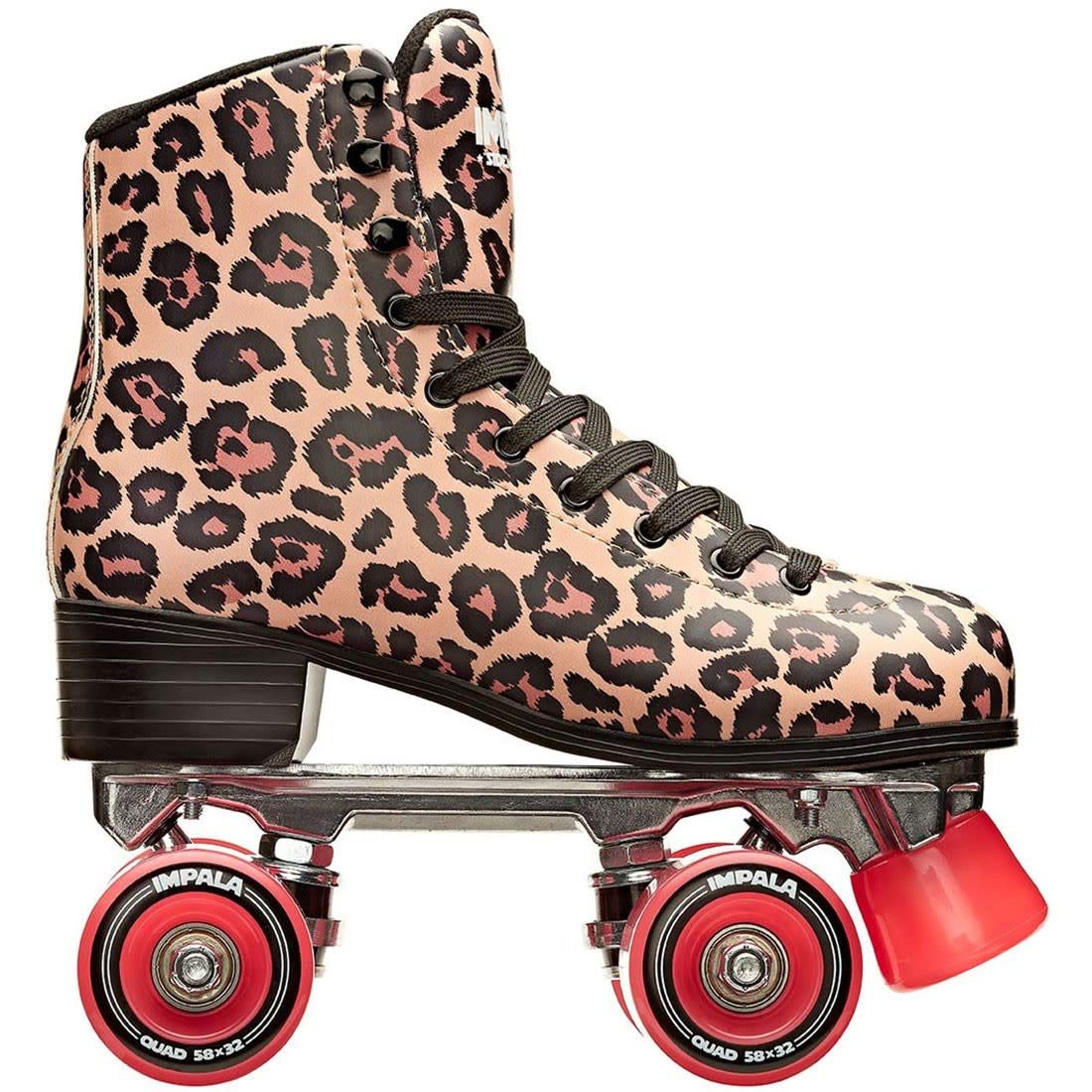 Impala Sidewalk Skates Rollerskates Quad Leopard Us 5