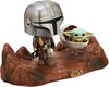 Funko Pop! Star Wars Moment: The Mandalorian with The Child, Vinyl, Multicolor, Standard Size, Model 49930