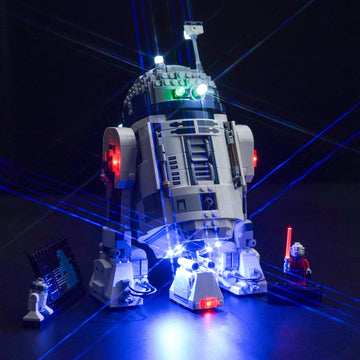 Brickbling Led Light Compatible With Lego R2-D2, Compatible With Lego 75379-No Model