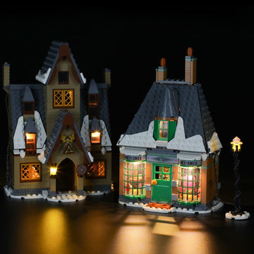 Briksmax Led Lighting Kit For Hogsmeade Village Visit - Compatible With Lego 76388 Building Blocks Model- Not Include The Lego Set