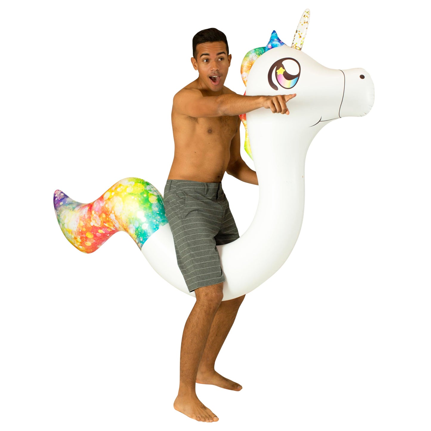 Poolcandy Inflatable Animal Swim Noodles (Unicorn)