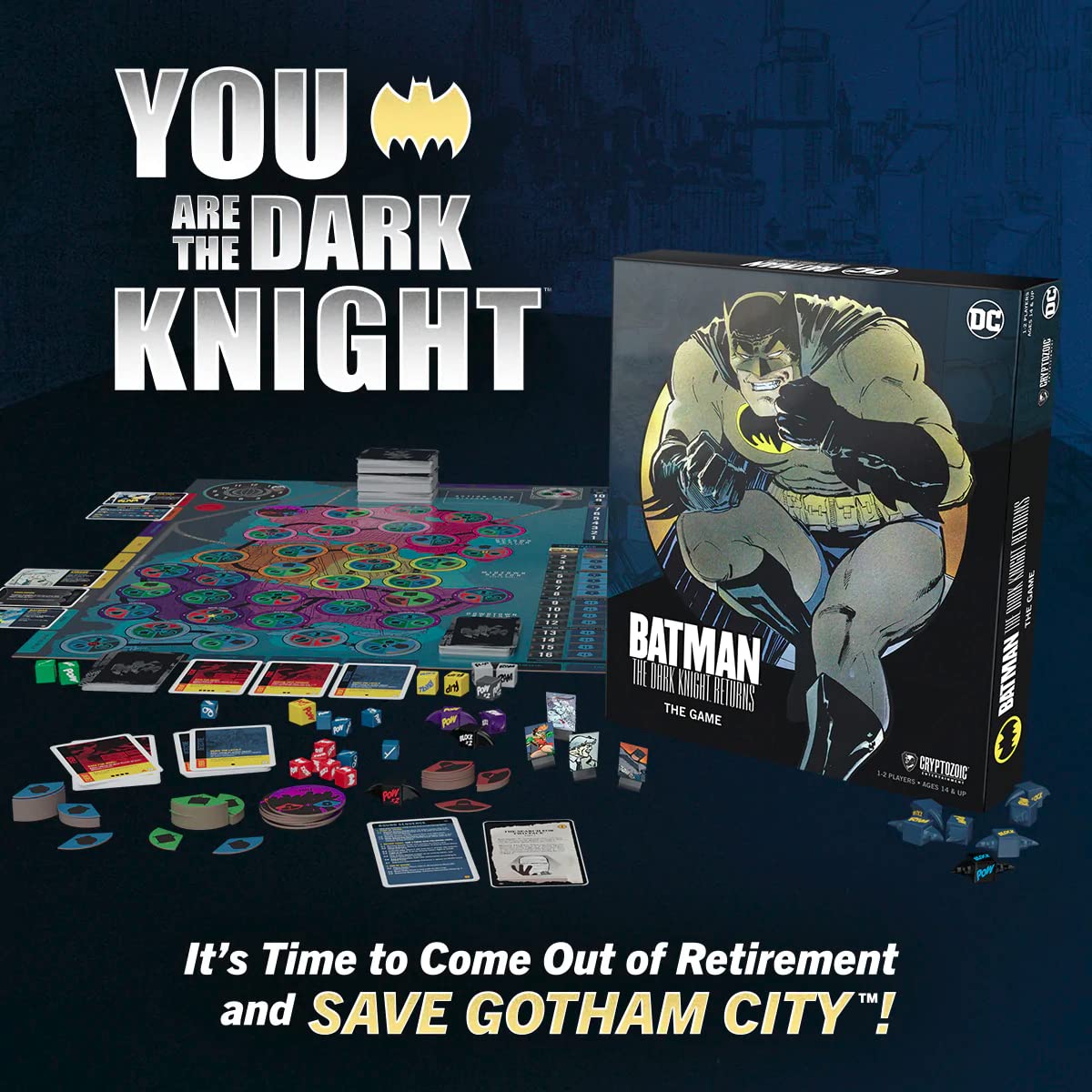Cryptozoic Entertainment Batman: The Dark Knight Returns - The Game - Base: Retail Version