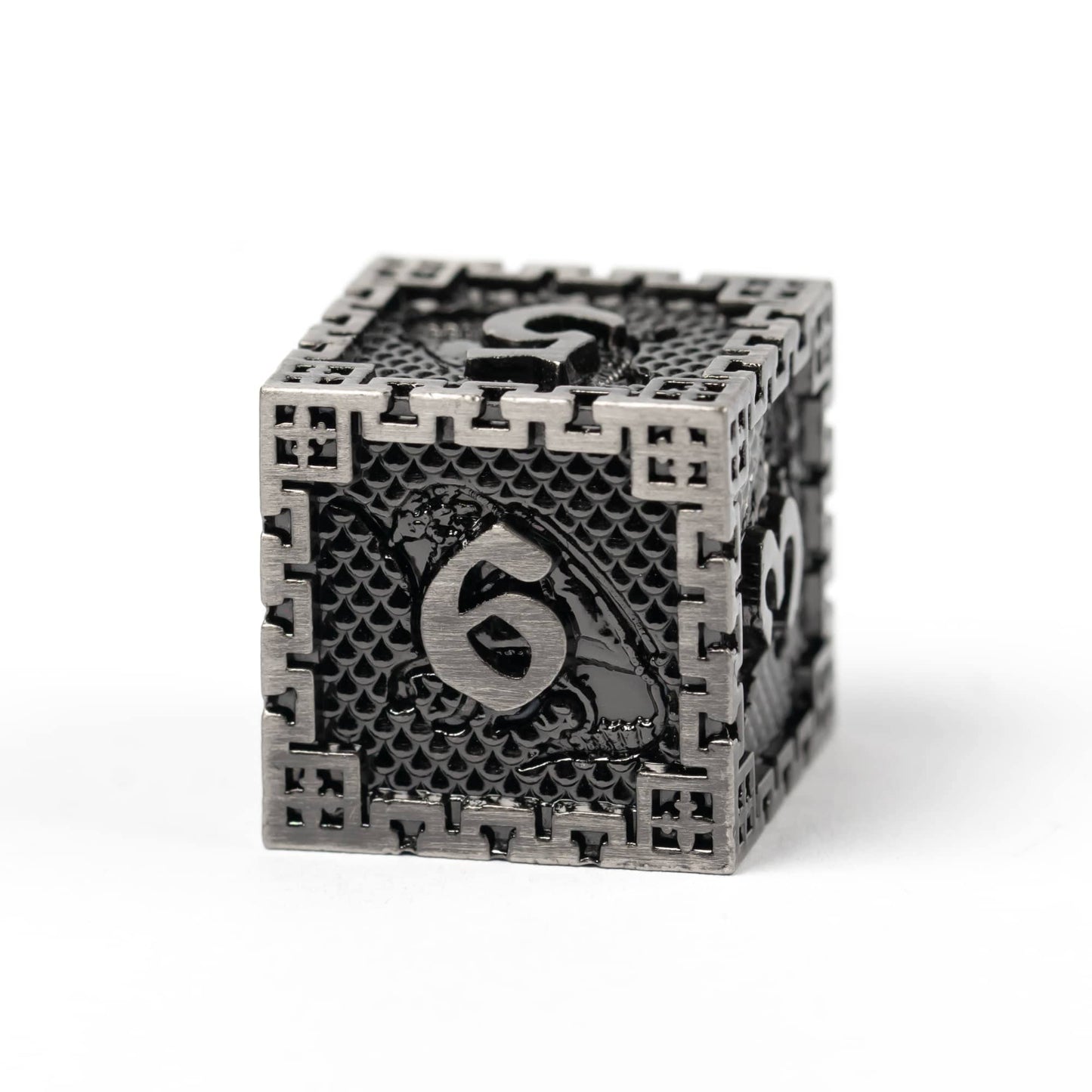 UDIXI 7PCS Metal DND Dice Set, Polyhedral D&D Dice Set Dragon d n d Dice for Dungeons and Dragons, Metal Dice Set d&d for Role P