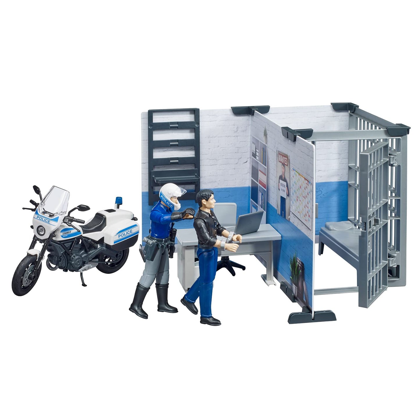 Bworld Set Police Station