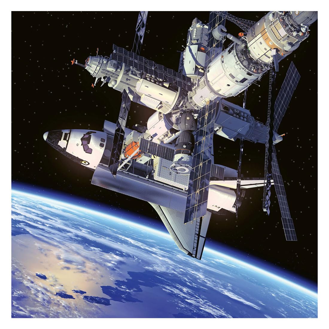 Ravensburger - Puzzle Space Adventures, Astronaut, Space Rockets, Children'S Puzzle, 3 Puzzles Of 49 Pieces, Puzzle For Children +5 Years, Puzzle Size 21X21Cm, 12000860