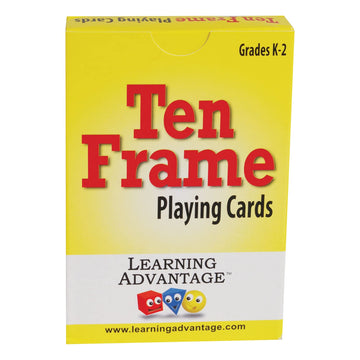 Learning Advantage - 7293 Learning Advantage Ten Frames Playing Cards