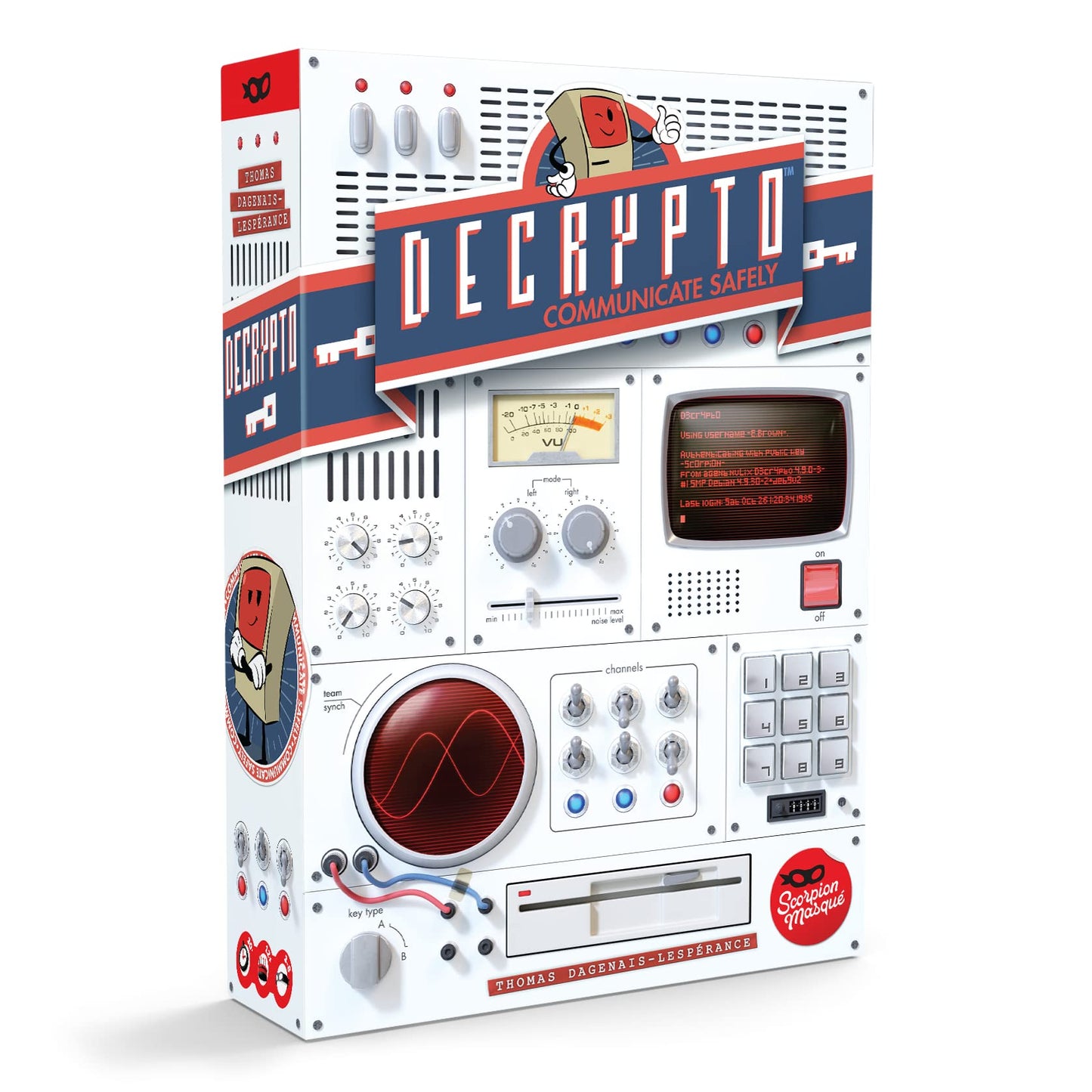 Decrypto | Deduction Party Game | #2 Party Game On Boardgamegeek | Great For Teens And Adults | Ages 12+ | 3 To 8 Players | 15 Minutes