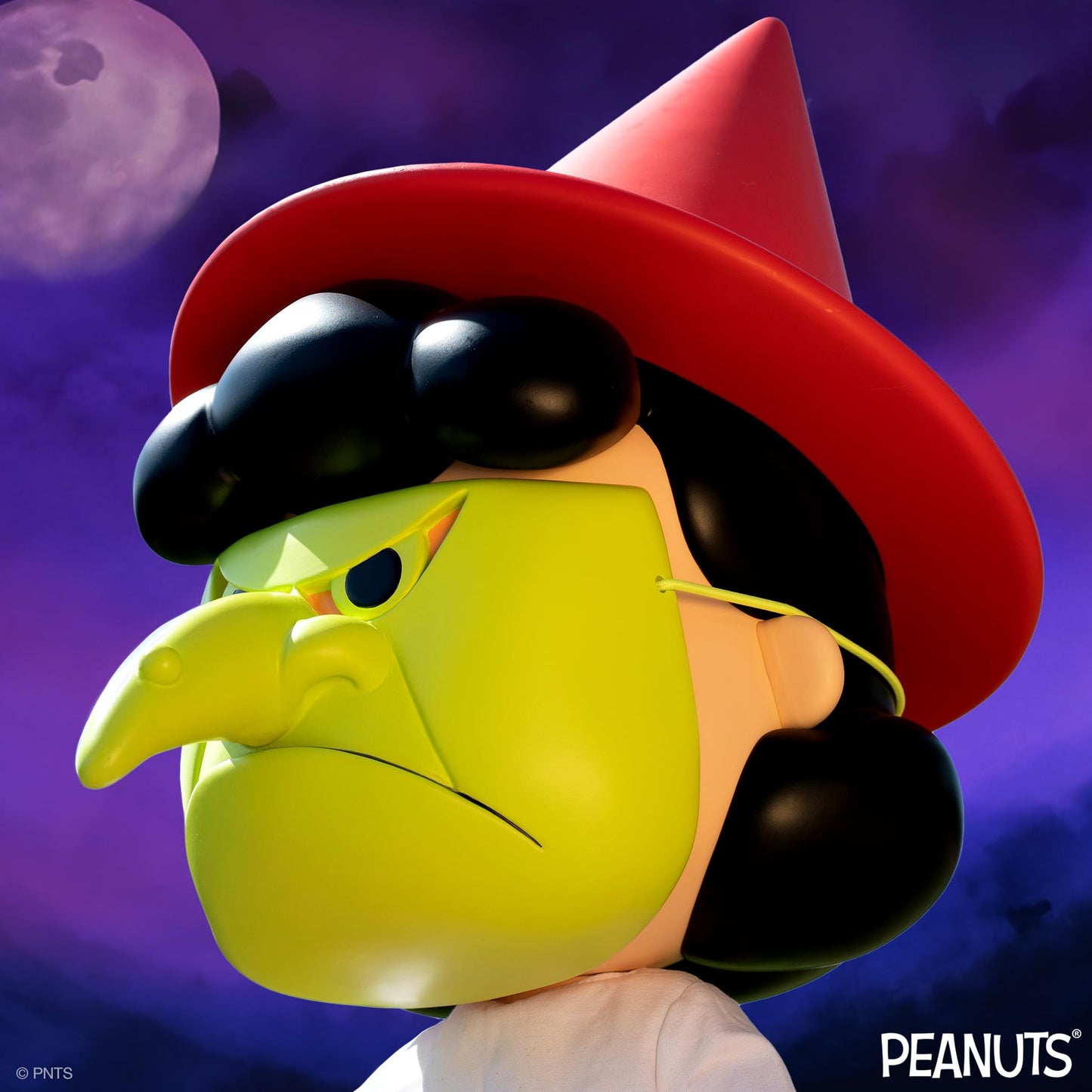 Super7 Supersize Peanuts Lucy In Witch Mask - 21' Peanuts Action Figure With Fabric Clothing Classic Cartoon Collectibles And Retro Toys