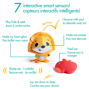 Tiny Love Wonder Buddies Plush Toy - Leonardo Color - Model TO1130700 - Metal Material