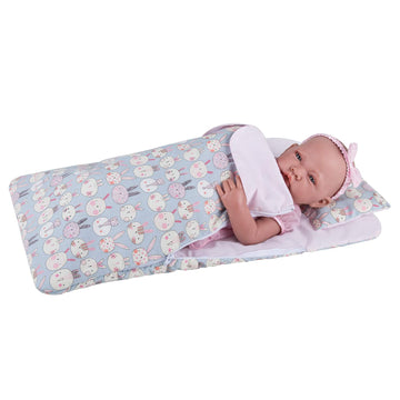Rakki Dolli Baby Doll Sleeping Bag Dolls Sweet Dream Bags Rabbit Cartoon Sleepover Bag With Side Zipper 002