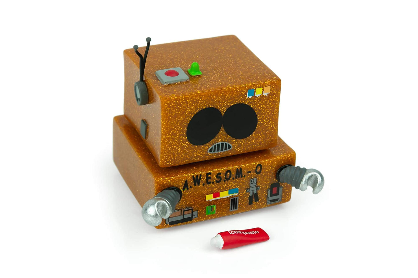 Kidrobot South Park Eric Cartman As Awesom-O Glitter Version Collectible Geek Fuel Exclusive South Park Character Vinyl Figure