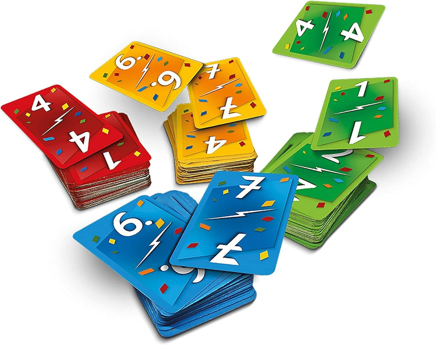Schmidt Spiele Ligretto: Green - A Board Game 2-4 Players - Board Game For Family 20 Minutes Of Gameplay - Games For Family Game Night - For Kids And Adults Ages 8+ - English Version