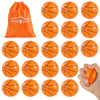 Lovestown 2.5 Inch Basketball Stress Balls, 20Pcs Mini Basketballs Soft Foam Basketball Squishies Small Squeeze Balls Stress Anxiety Relief Balls For Sports Theme Basketballs Party Favors School