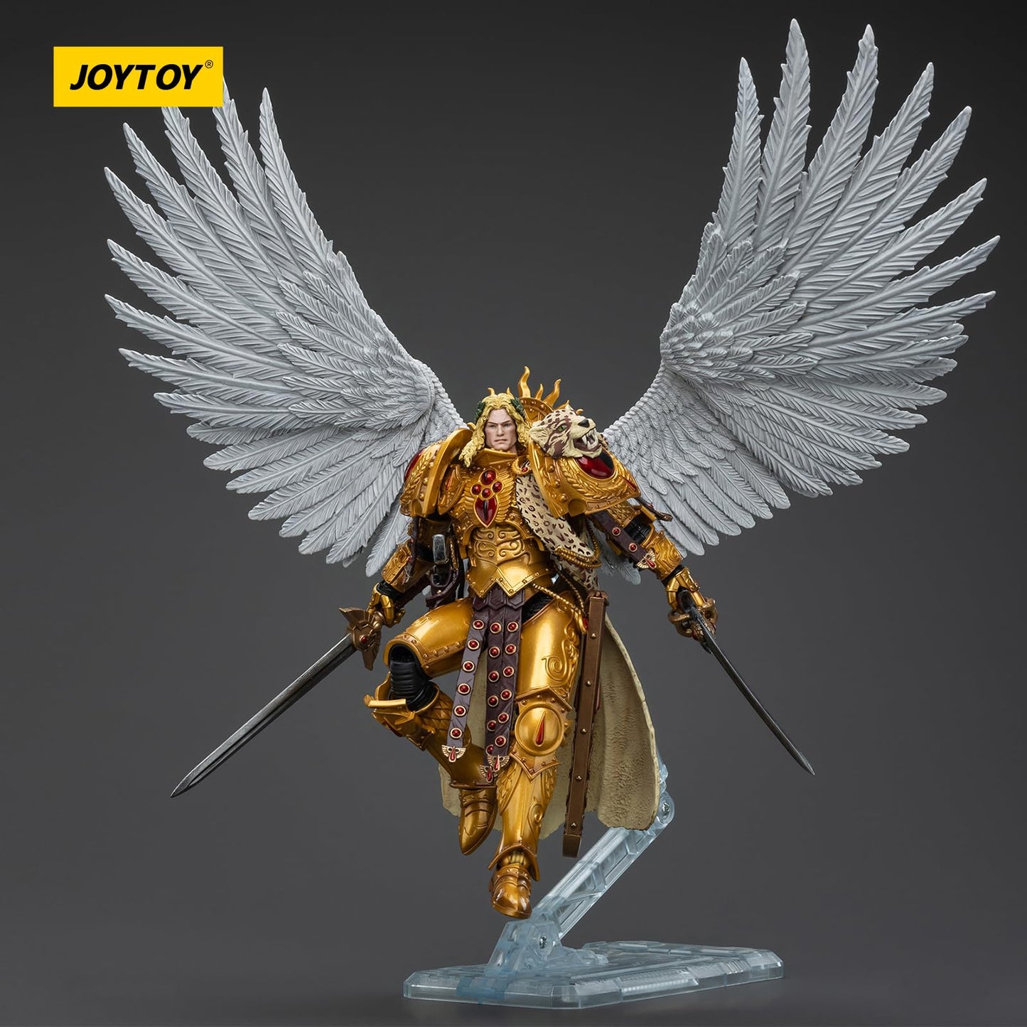 JOYTOY Warhammer 40k Blood Angels, 1/18 Blood Angels Sanguinius Primarch of The IXth Legion Action Figure Collect Model