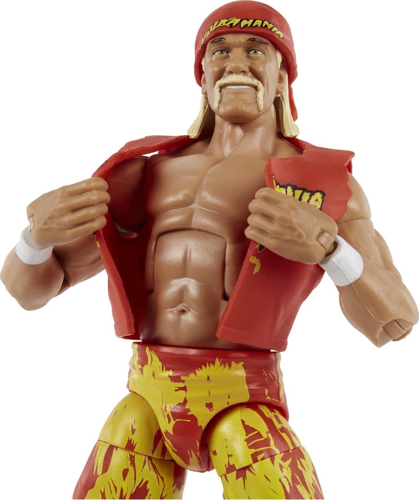 Wwe Elite Collection Action Figure Hulk Hogan 6-Inch Posable Collectible For Wwe Fans Ages 8 Years Old & Up?