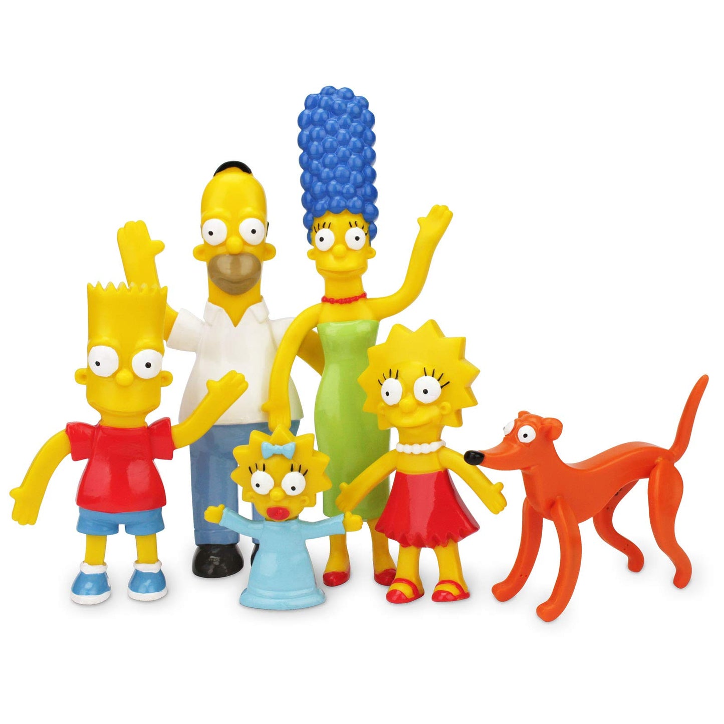 Nj Croce Simpsons Family Boxed Set Action Figure , Yellow