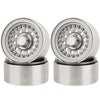 RZXYLRC 1/10 RC Crawler 4Pcs 1.9 Inch Beadlock Wheel Hub Rim Rims Aluminum Alloy for TRX4 TRX6 Axial SCX10 III AXI03007 GRT EX86