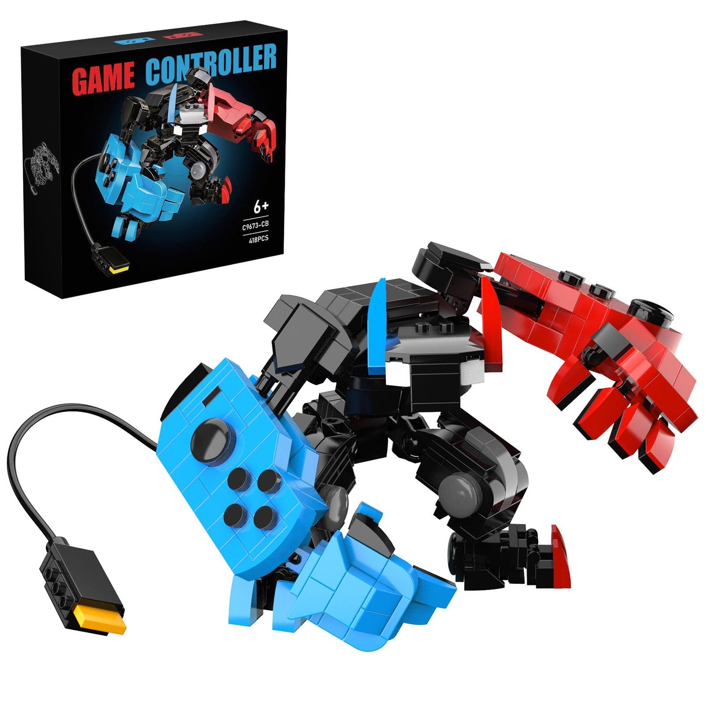 Drzyj Building Block Set, Classic Swit Game Controller Mech Robot Building Kit, Birthday Party Decorations Supplies, Gifts For K