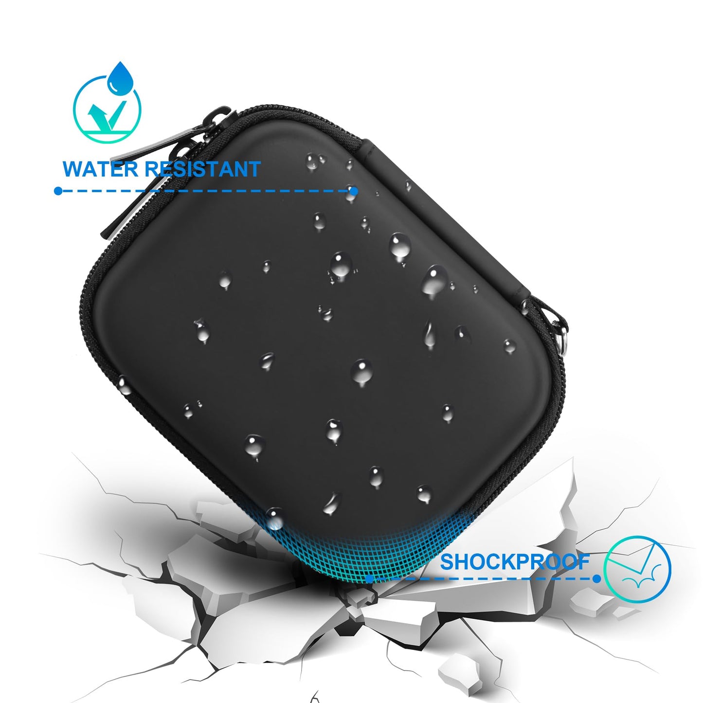 Bovke Carrying Case For Bitzee Disney/Bitzee Magicals/Bitzee Interactive Toy Digital Pet And Case, Travel Holder Fits Bitzee Virtual Electronic Pets Kids Toys, Extra Space For Batteries, Purple