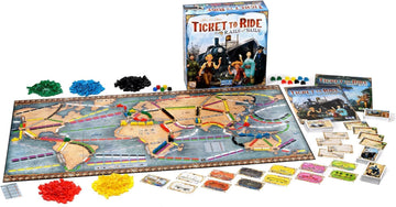 Days of Wonder Ticket to Ride Rails & Sails Board Game - Train Route-Building Strategy Game, Multi, Standard Size, Ages 10+, 2-5 Players