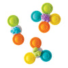 Infantino Silicone Bath Pop Spinners - 3-Piece Sensory Dinosaur Toys for Toddlers, Multi-color, Small, Model 205289-00