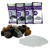 Wirejewelry Gemstones Of The World Tumbler Refill Kit - 1.5 Lbs. Of Handpicked Rock, 1 Batch Of 4 Step Abrasive Grit And Polish