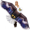 Mint's Colorful Life Bald Eagle Kite for Adults and Kids, Huge Kite with 78'' Wingspan Easy to Fly Single Line Kite for Beach Tr