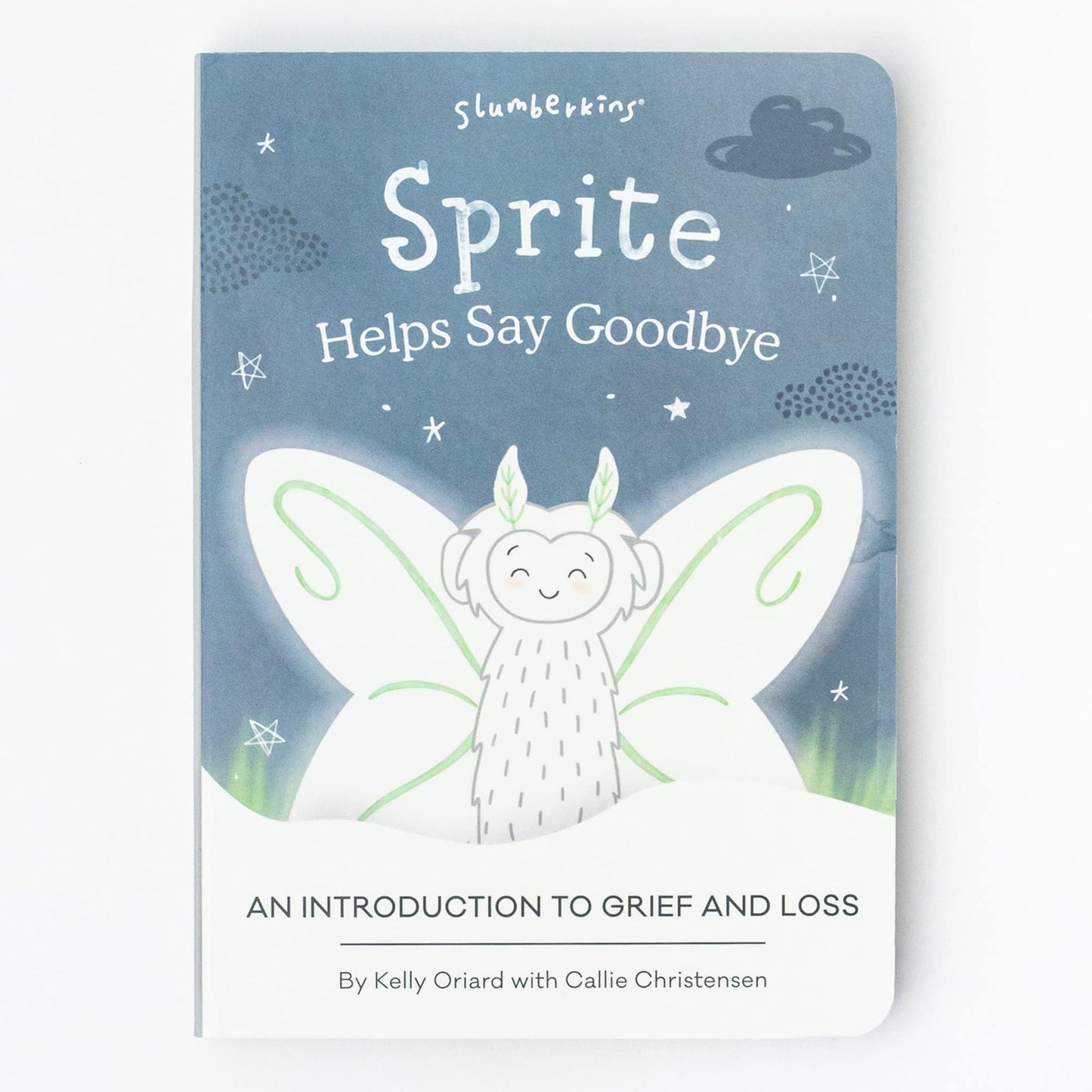 Slumberkins 14' Rainbow Sprite Kin & 2 Board Books Complete Set Bundle | Supports Grief & Loss, Acceptance & Resilience | Social Emotional Tools For Ages 0+ (Rainbow Sprite Kin Plush + 2 Board Books)