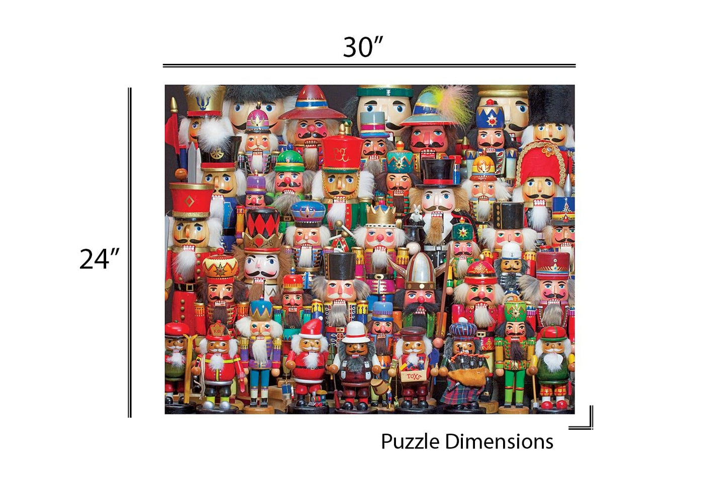 Springbok Nutcracker Collection 1000 Piece Jigsaw Puzzle For Adults Features A Colorful Collection Of Holiday Nutcracker Soldiers