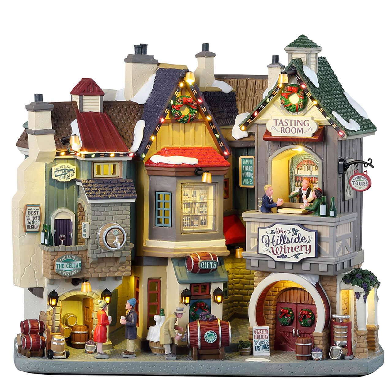 Lemax The Hillside Winery, Battery Operated (4.5V) #35027