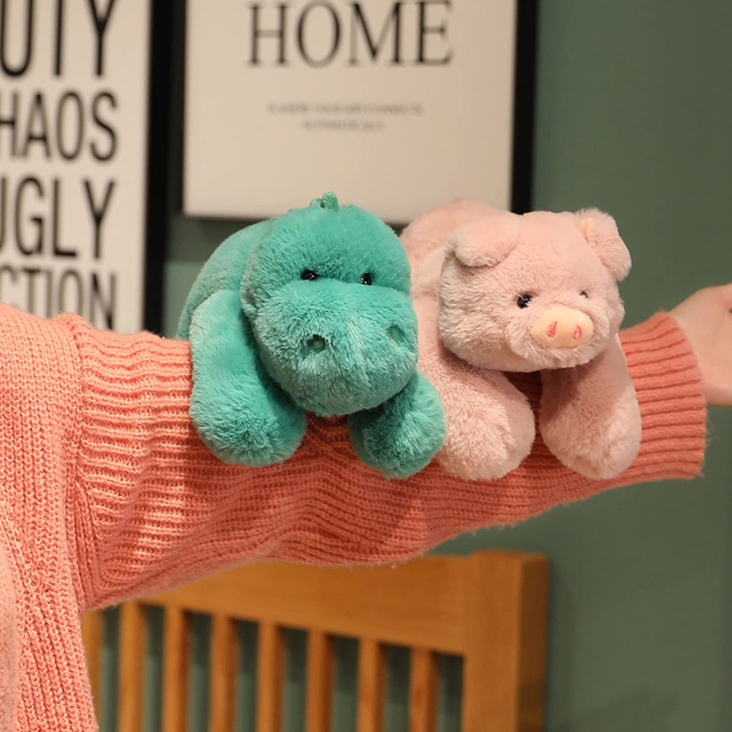Hronsa Weighted Stuffed Animals, Weighted Dinosaur Plush Toy Cute Dinosaur Stuffed Animals Doll For Adults Boys Girls, 11.8In