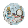 Talking Tables 12 x Alice in Wonderland Disposable Paper Plates | Onederland Birthday Party Supplies | Ideal for Mad Hatter Them