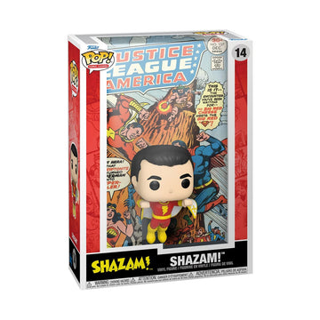 Funko Pop! Comic Cover: Dc - Shazam - Dc Comics - Collectable Vinyl Figure - Gift Idea - Official Merchandise - For Kids & Adult