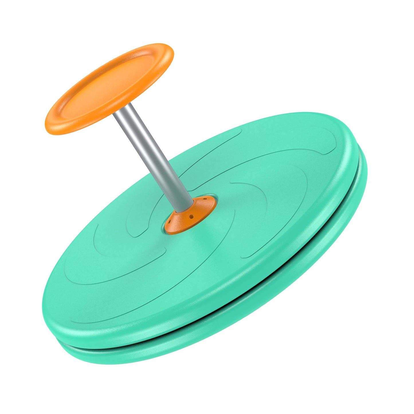 BARNEY KAITE BS Spinner-X Large Green Seated Spinner Sensory Toy for Kids, Durable Sit Spinner for Ages 3 and Up