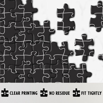 Impossible Mystic Maze Puzzles For Adults 1000 Pieces, Difficult Black And White Jigsaw Puzzles, Hard Challenging Crazy Line Puz