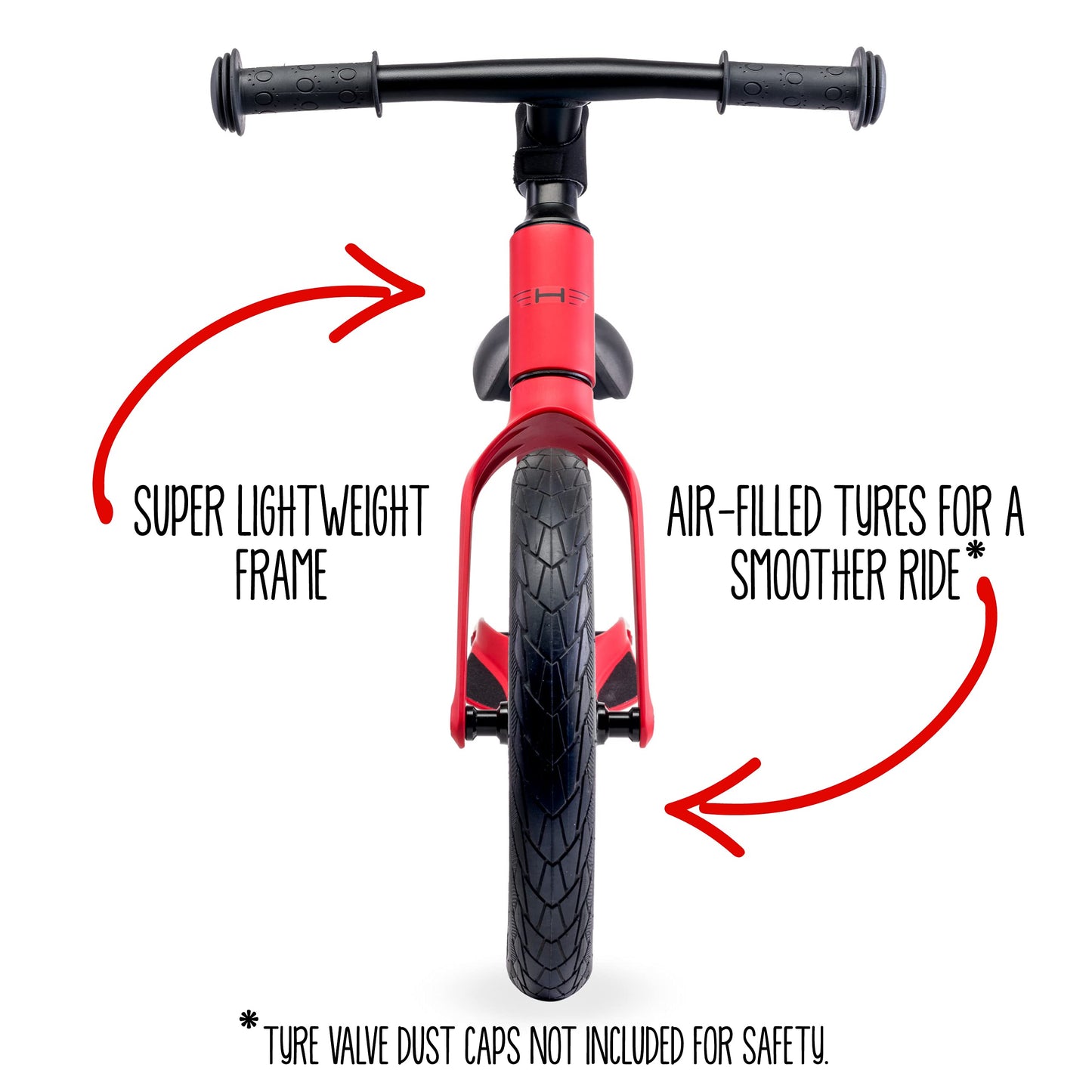 Hornit Airo Balance Bike For 18 Month Toddlers To 5 Year Old Kids, Super Lightweight Magnesium Alloy, No Pedal, Adjustable Seat,