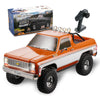 Eazyrc Fms Fcx10 1/10 Rc Crawler Rs Chevy K5 Blazer Orange, With License Hobby Grade Rc Truck, 8Km+ 2 Speed Transmission Remote