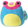 Squishmallows 8" Wamina Blue Frog Plush - Soft Polyester Stuffed Animal Toy for Kids