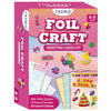 Foil Art Craft Kits For Kids , Fun Card Making Set -Free Magical Activity For Child Diy Printing Craft Kit, Gifts For Ages 4 5 6