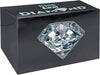 Schylling Chip Away Diamond Gemstone Dig Kit - Real Diamond Inside - Ages 5+ - Includes Hammer, Chisel, Brush - Silver