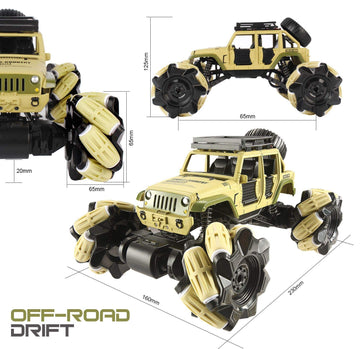 Remote Control Car, 1:16 Drift RC Cars 360 Rotating 4WD 2.4Ghz Gesture Sensor Watch Monster Truck for Kids Stunt Climbing Car Re