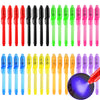 West Story 32Pcs Invisible Ink Pen, Invisible Ink Pens With Uv Light For Kids Magic Party Favors, Spy Pen, Magic Pens For Kids W
