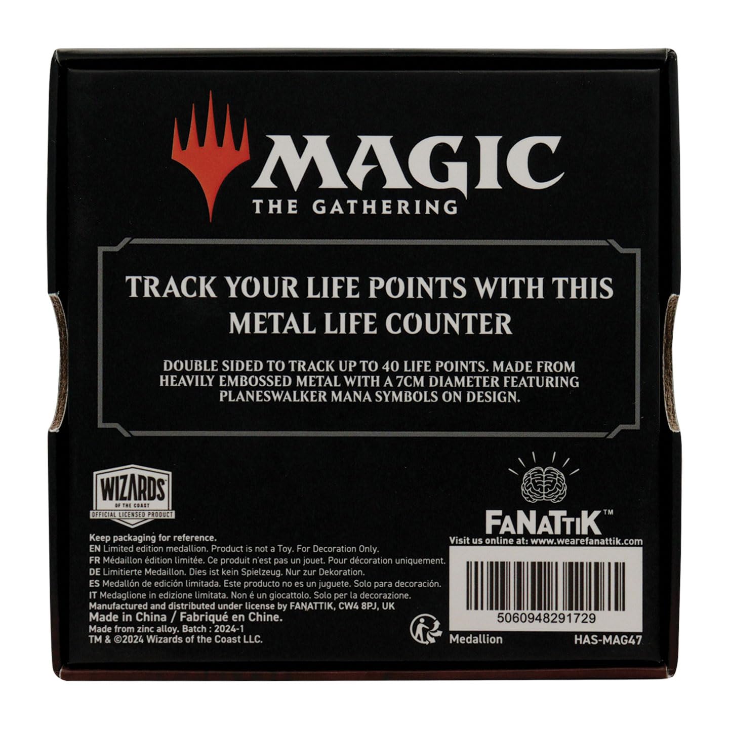 Magic: The Gathering Life Counter Metal Collectible