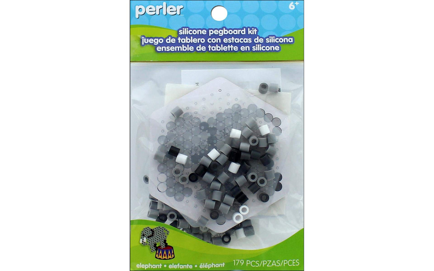 Perler Beads Elephant Fuse Beads Kit, 178pcs