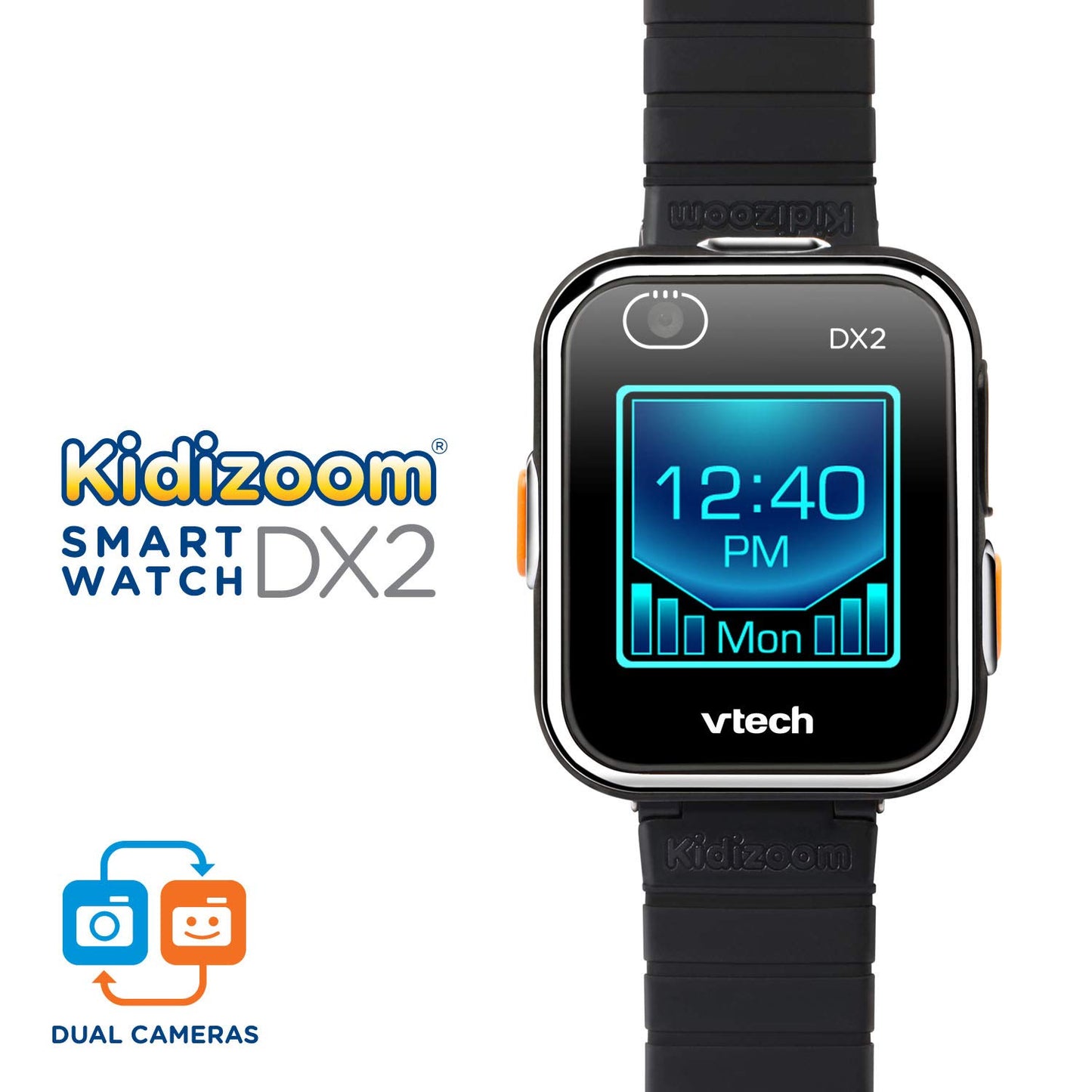 Vtech Kidizoom Smartwatch Dx2, Black