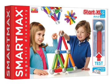 Smartmax Start Xl (42 Pcs) Stem Magnetic Discovery Building Set Featuring Safe, Extra-Strong, Oversized Building Pieces For Ages