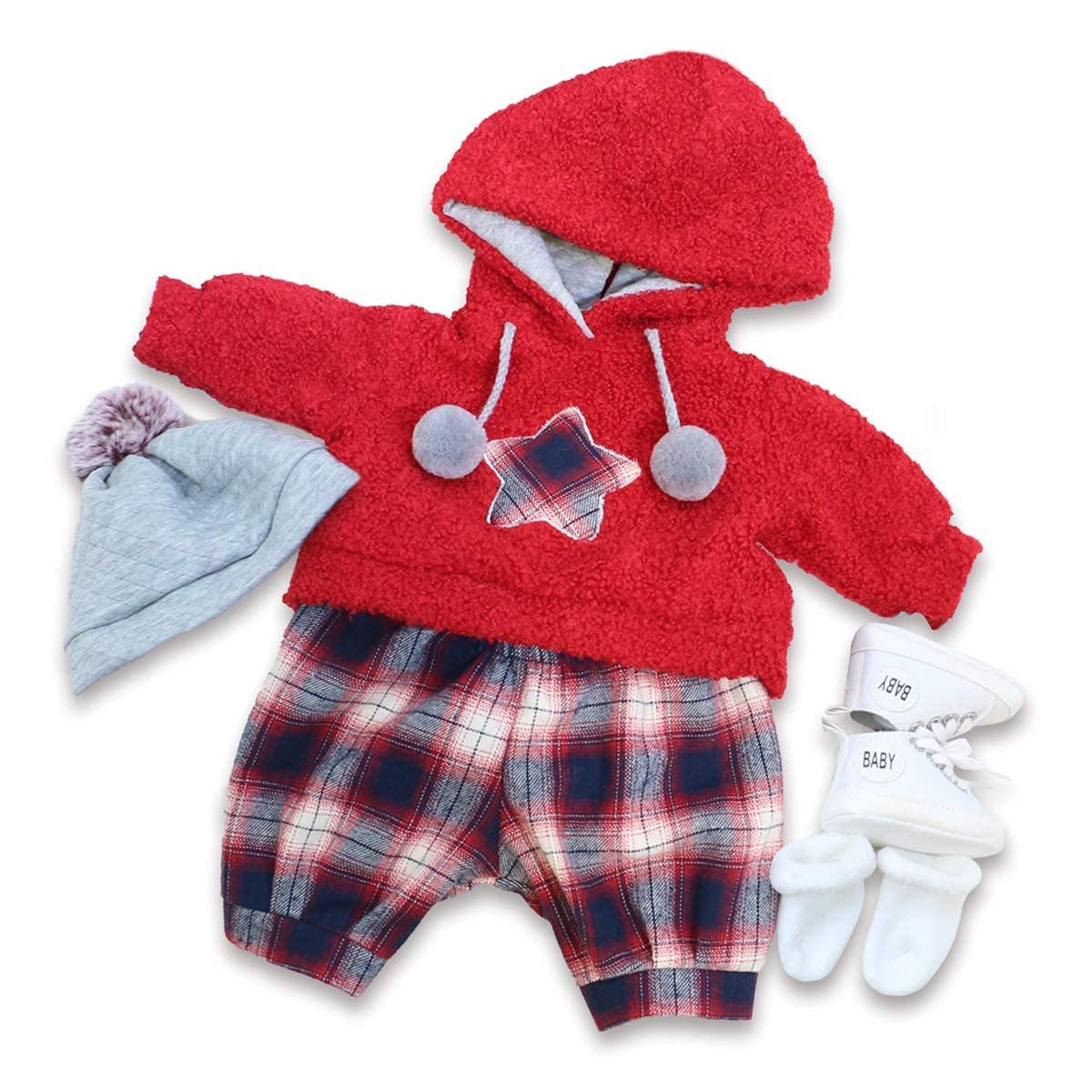 haveahug Reborn Baby Dolls 22 Inch Girl, Soft Silicone Vinyl Limbs and Weighted Cloth Body Best Birthday Gift Set for Girl (Reid