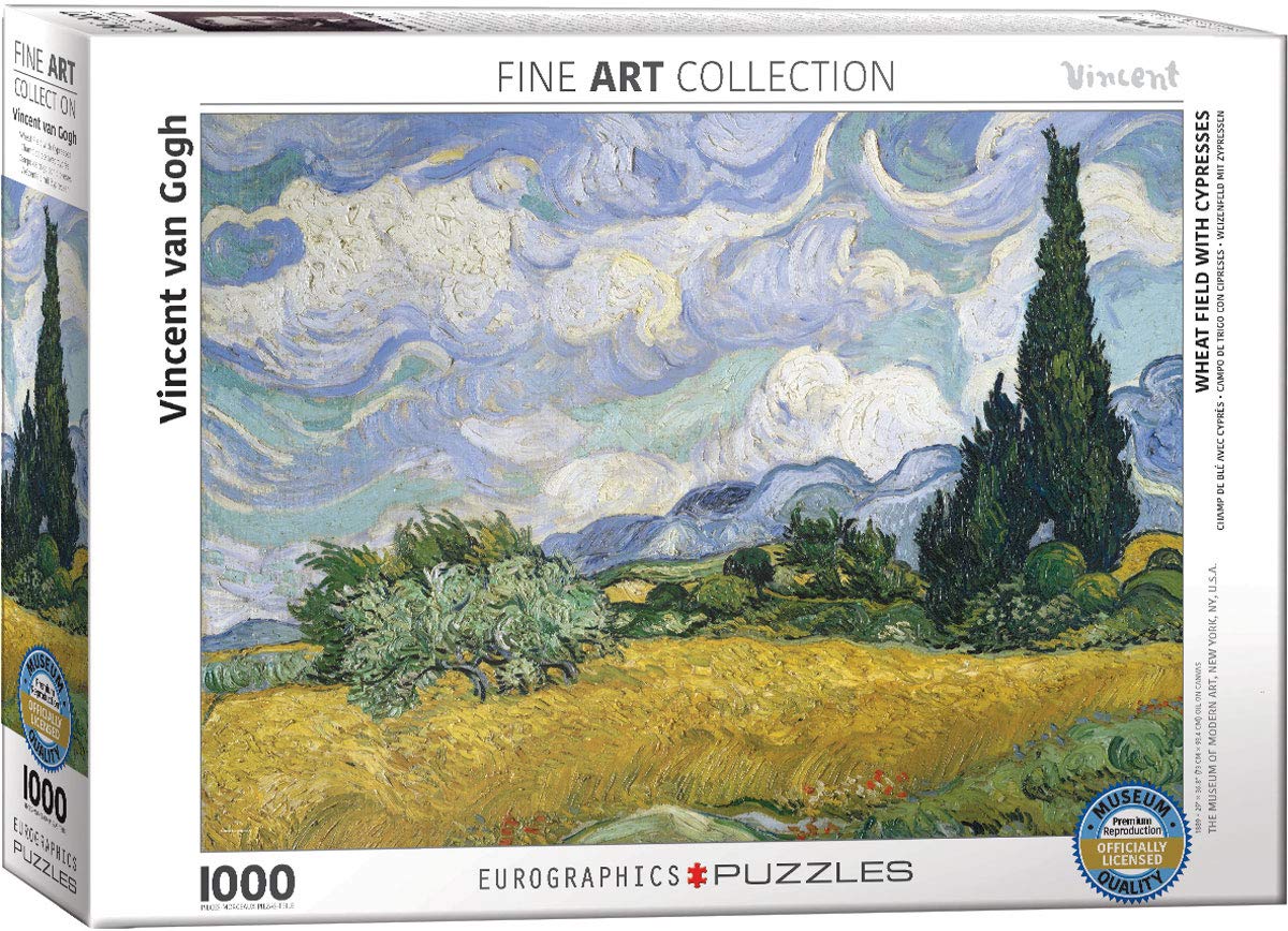 Wheat Field With Cypresses By Vincent Van Gogh