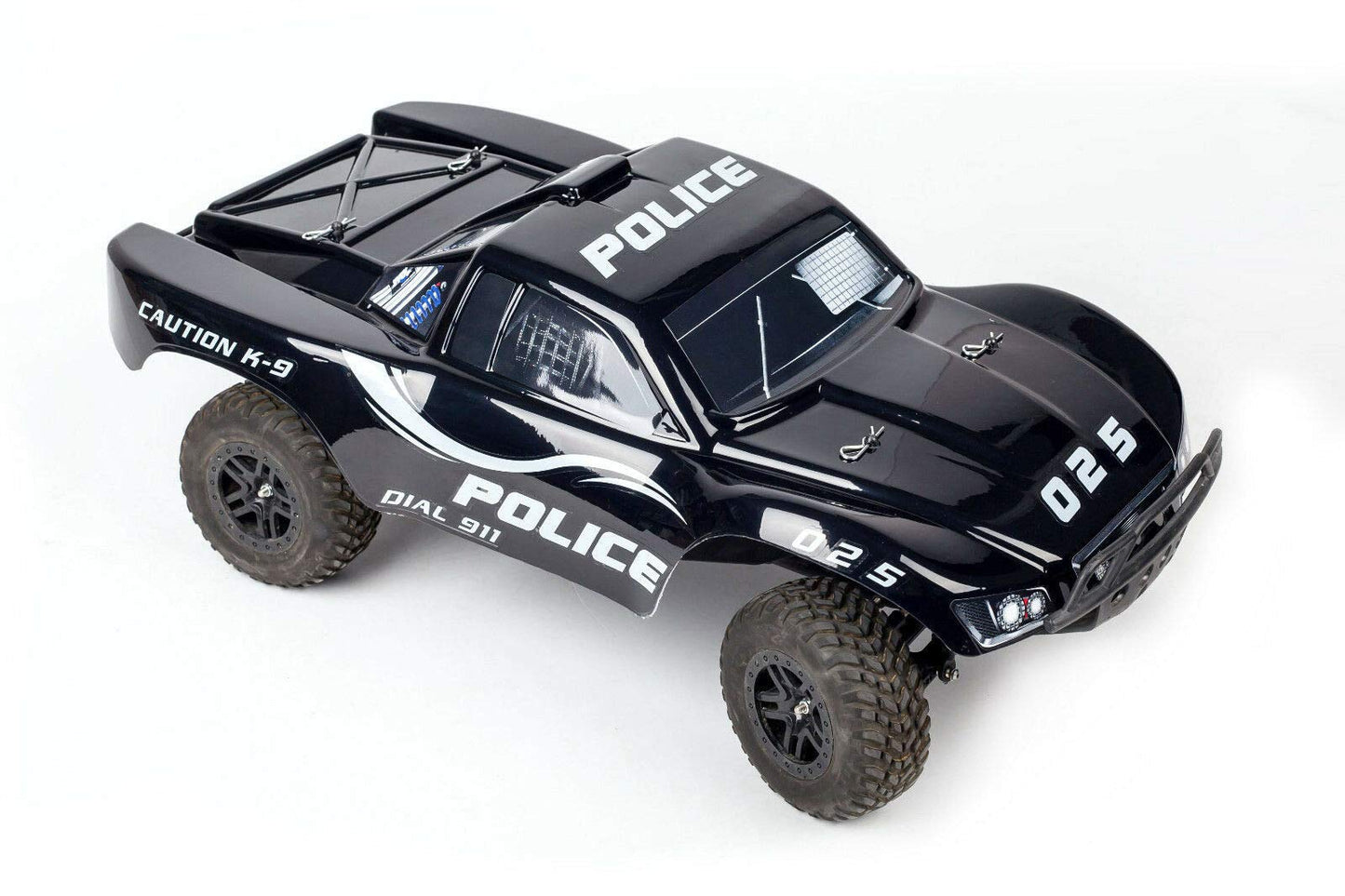 SummitLink Compatible Custom Body Police Style Replacement for 1/10 Scale RC Car or Truck (Truck not included) SS-PO-01